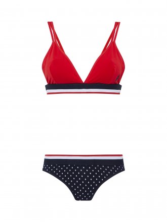 U.S.POLO ASSN. Dámský komplet 66253 červený